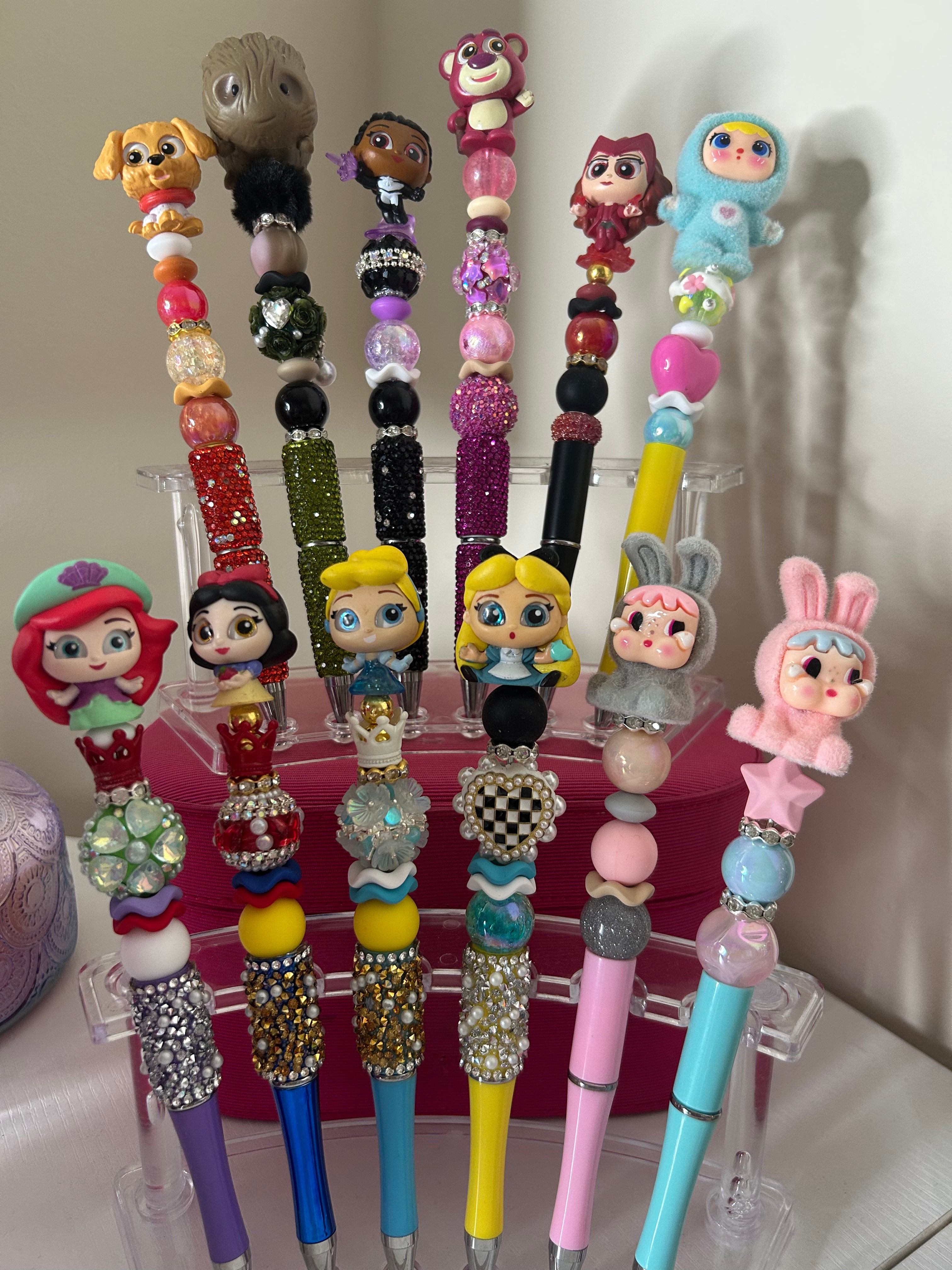Regular Beaded Character Pen